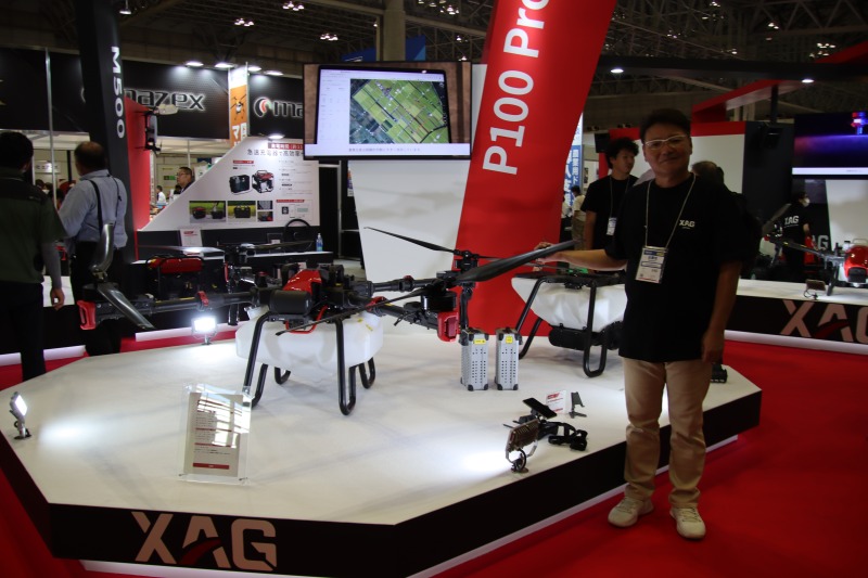 50㎏積載ドローン 大規模栽培や肥料散布向け　XAGJAPAN